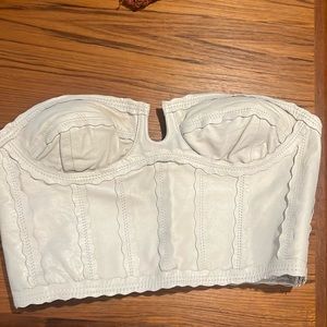Free people leather top